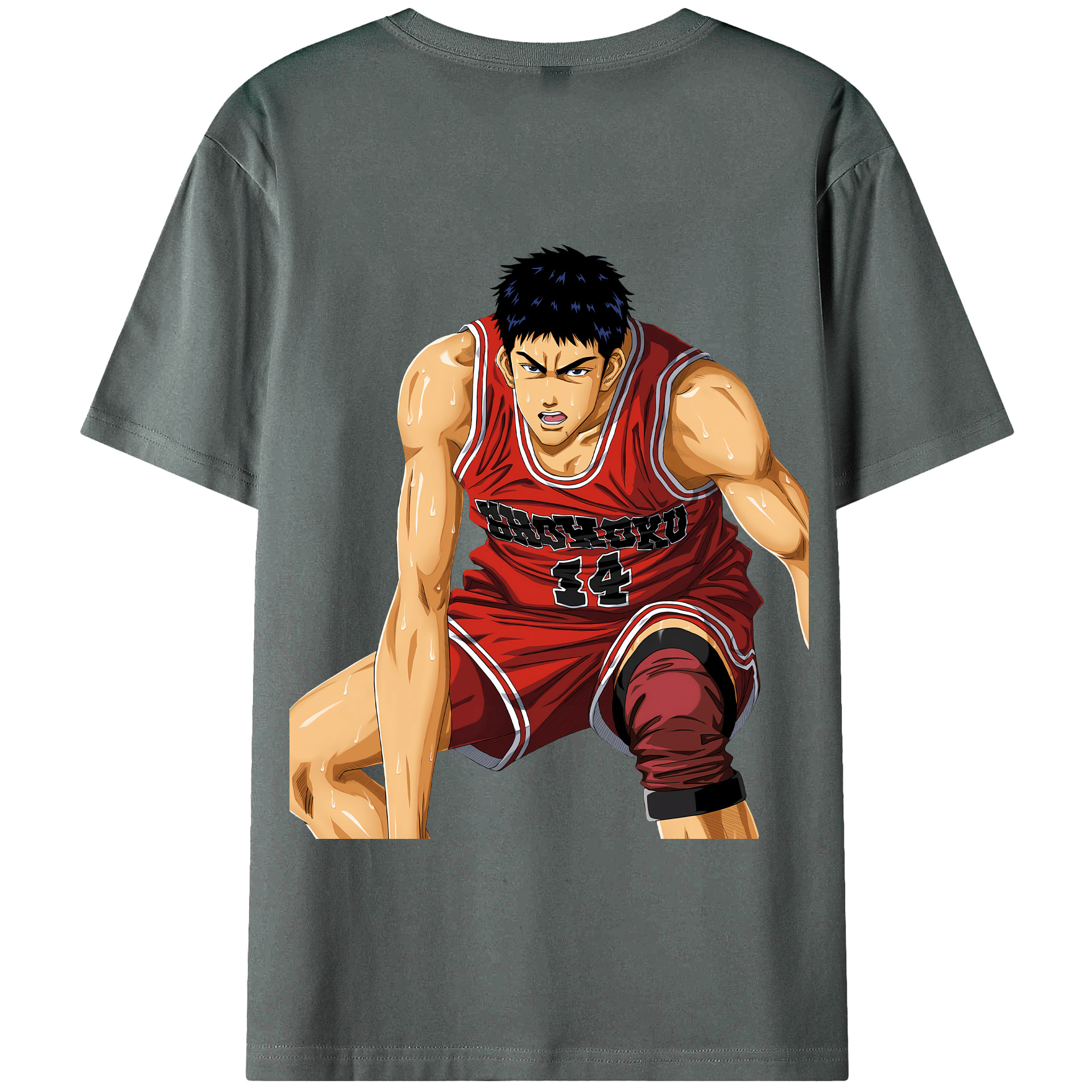 （画像用） SLAM DUNK／スラムダンク 綿100％半袖Tシャツ（背面プリント）